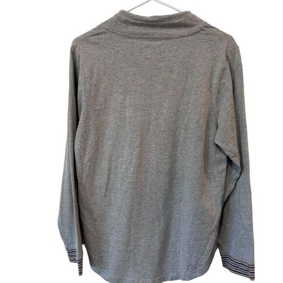 Jason Wu For Eva Air Drawstring Long Sleeve Pullover Top Gray sweater Size M - Picture 8 of 10